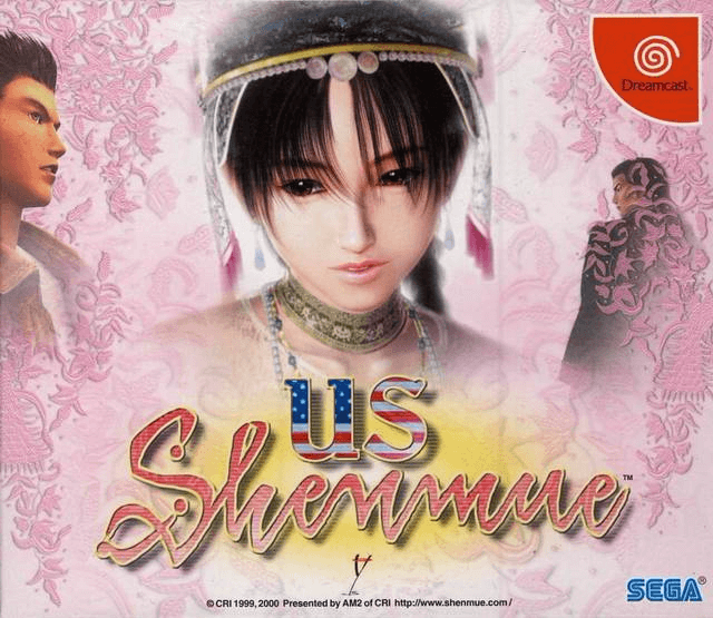 US Shenmue box art for Sega Dreamcast